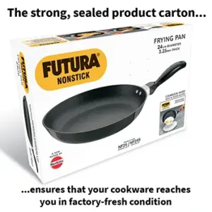 Hawkins Futura 24cm Non-Stick Frying Pan NF24, Black image 6