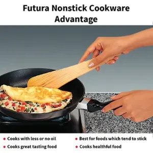 Hawkins Futura 28cm Non-Stick Frying Pan NF28, Black image 4