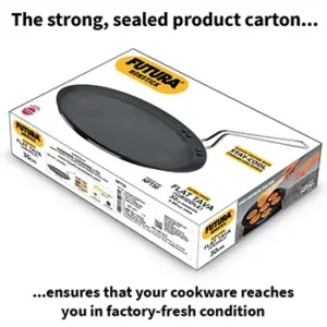 Hawkins Futura 30cm Nonstick Flat Tava SS Handle image 6