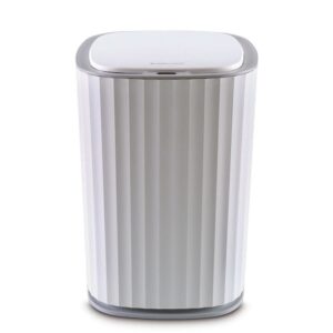 Nordic Automatic Sensor Dustbin, 7–15 Litres | Touch-Free Motion-Sensor Waste Bin | Hygienic Kitchen, Bathroom & Office Bin - 15 Litres, Grey