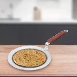 Induction Compatible SS Tri-ply Tava with Shielded Nonstick 24 cm (NSPT24) image 1