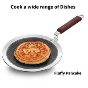 Induction Compatible SS Tri-ply Tava with Shielded Nonstick 26 cm (NSPT26) image 6