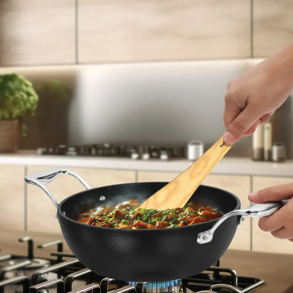 Pro Deep-Fry Pan with Stainless Steel Lid 2.5 Litre — Bihari Di Hatti