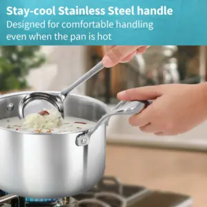 Induction Compatible SS Tri-ply PRO Stewpot 2 Litre with Stainless Steel Lid (PSST20S) image 3