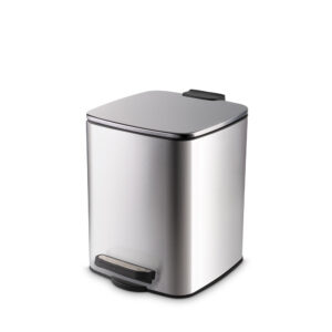 Ranger Pedal Dustbin, 6 & 8 Litres | Step Waste Bin with Soft-Close Lid & Removable Inner Bucket