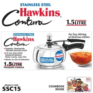Hawkins Stainless Steel Contura 1.5 Litre (SSC15) image 2