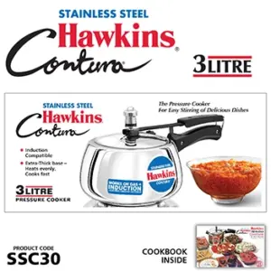 Hawkins Stainless Steel Contura 3 Litre (SSC30) image 2