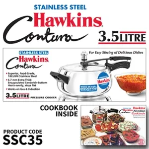 Hawkins Stainless Steel Contura 3.5 Litre (SSC35) image 2