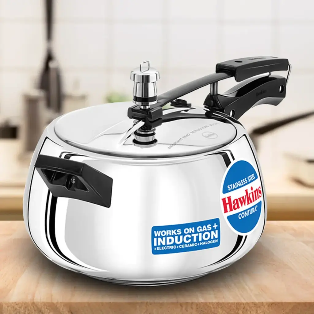 Hawkins Stainless Steel Contura 5 Litre (SSC50) — Bihari Di Hatti