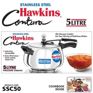 Hawkins Stainless Steel Contura 5 Litre (SSC50) image 2