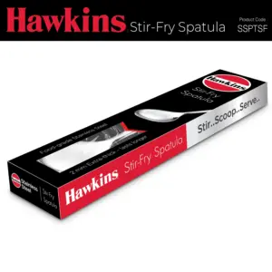 Hawkins Stainless Steel Stir-Fry Spatula, Heavy Gauge Food Grade Stainless Steel, Long Ergonomic Handle, Ideal for Stirring, Mixing & Cooking (SSPTSF) image 6