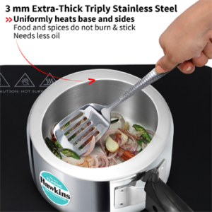 Hawkins Classic Tri-Ply Stainless Steel 1.5 Litre (SSTCL15) image 3