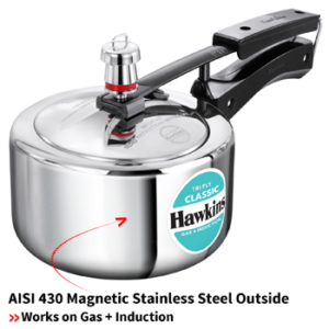 Hawkins Classic Tri-Ply Stainless Steel 1.5 Litre (SSTCL15) image 5
