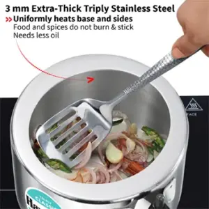 Hawkins Classic Tri-Ply Stainless Steel 2 Litre (SSTCL20) image 5