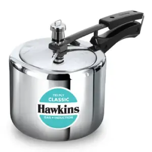 Hawkins Classic Tri-Ply Stainless Steel 3 Litre Tall (SSTCL3T) image 1