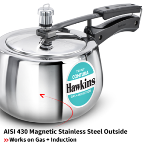 Hawkins Contura Tri-Ply Stainless Steel 3 Litre (SSTCO30) image 5