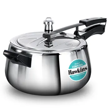 Hawkins Contura Tri-Ply Stainless Steel 5 Litre (SSTCO50) — Bihari Di Hatti