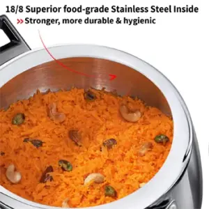 Hawkins Contura Tri-Ply Stainless Steel 5 Litre (SSTCO50) image 4
