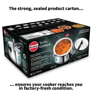 Hawkins Contura Tri-Ply Stainless Steel 5 Litre (SSTCO50) image 6