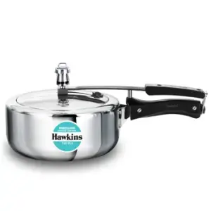 Hawkins 3L Tri-Ply Stainless Steel Pressure Cooker Pan image 1