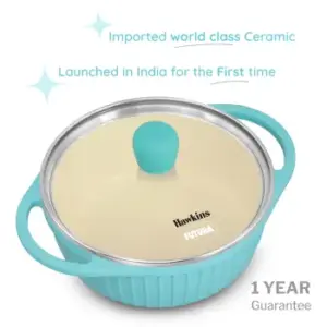 Aqua Baby Casserole 1.25 Litre with Glass Lid (UBC125G) image 2