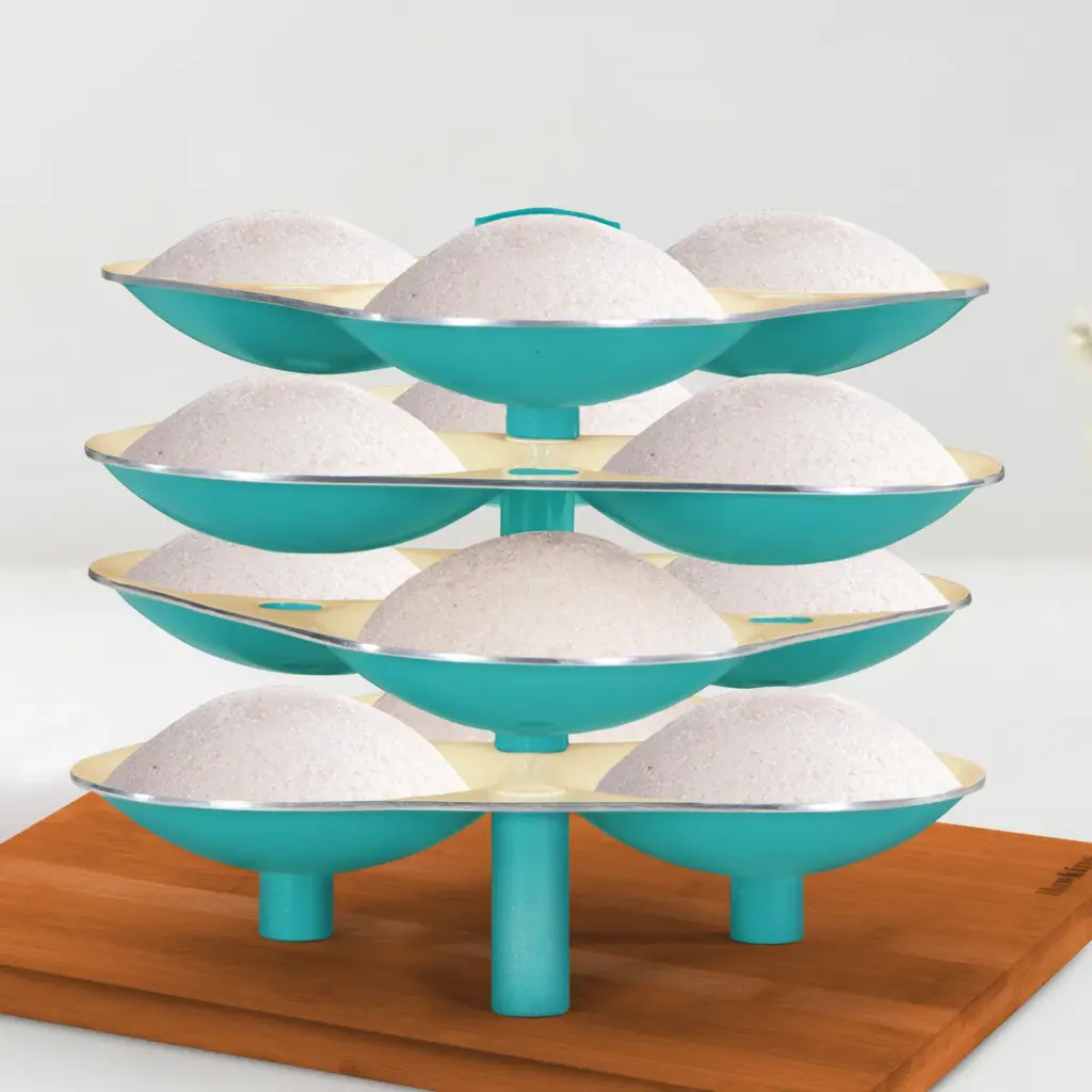 Hawkins Aqua Idli Stand for Cooker – 12 Large Idlis — Bihari Di Hatti