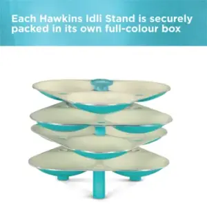 Hawkins Aqua Idli Stand for Cooker – 12 Large Idlis image 4