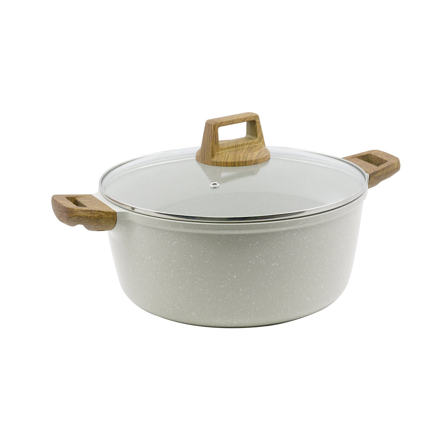 Bergner Naturally Cast Aluminum Casserole, Induction Bottom