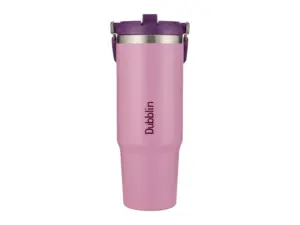 Dubblin Rage 800ml Water Bottle – Pink