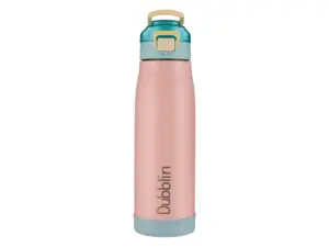 Dubblin Club 750ml Water Bottle – Pink