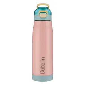 Dubblin Club 750ml Water Bottle - Pink