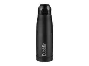 Dubblin Club 750ml Water Bottle – Black