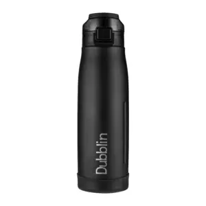 Dubblin Club 750ml Water Bottle - Black