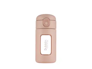 Dubblin Bling Water Bottle – Pink, 240 ml