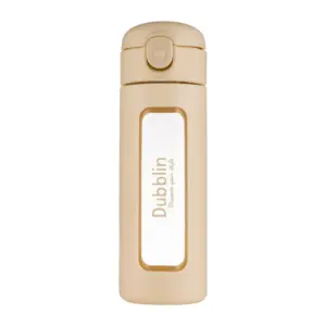 Dubblin Bling Water Bottle - Cream, 360 ml