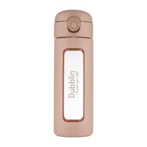 Dubblin Bling Water Bottle - Pink, 360 ml
