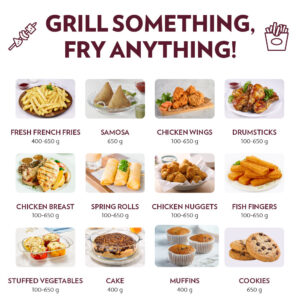 Borosil BestDigi 6.1L XL Digital Air Fryer, Touch Control image 11