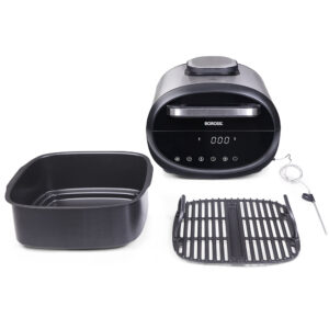 Borosil BestDigi 6.1L XL Digital Air Fryer, Touch Control image 3