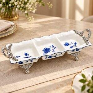 Devnow Heritage Estate Partition Platter Porcelain