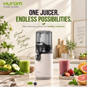 Hurom E50st Slow Juicer, 44 RPM, 10 Year Warranty image 2