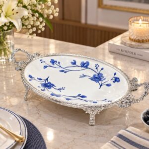 Devnow Heritage Estate Oval Centrepiece Porcelain in Sarai Rohilla