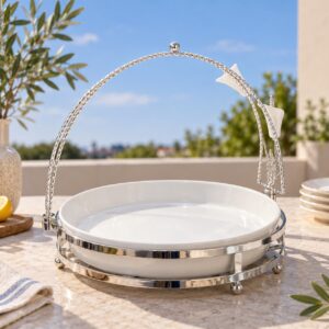 Devnow Lily Grace Round Platter