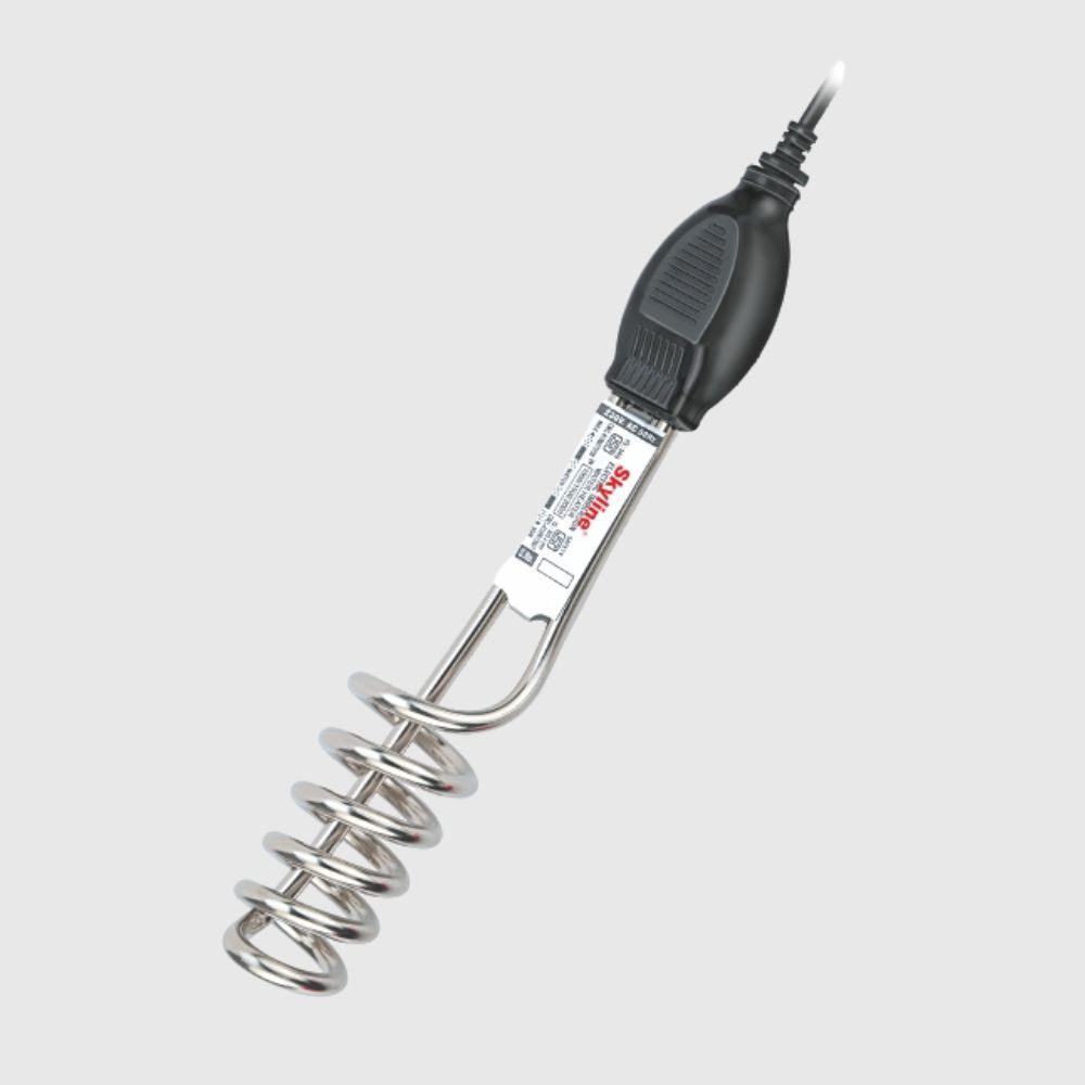 Skyline Immersion Water Heater Rod | Fast Heating with Shockproof Handle & Safety Cut-Off | 1000W, 1500W & 2000W — Bihari Bartan Bhandar