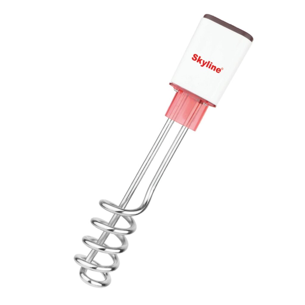 Skyline Waterproof Immersion Water Heater Rod | Fully Sealed, Fast & Safe Heating | 1000W, 1500W & 2000W — Bihari Bartan Bhandar