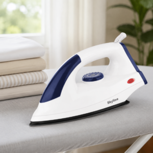 Skyline Dry Iron, 1000W Quick Heating | Non-Stick Easy-Glide Soleplate, Lightweight with Comfort Grip | 1 Year Warranty image 2